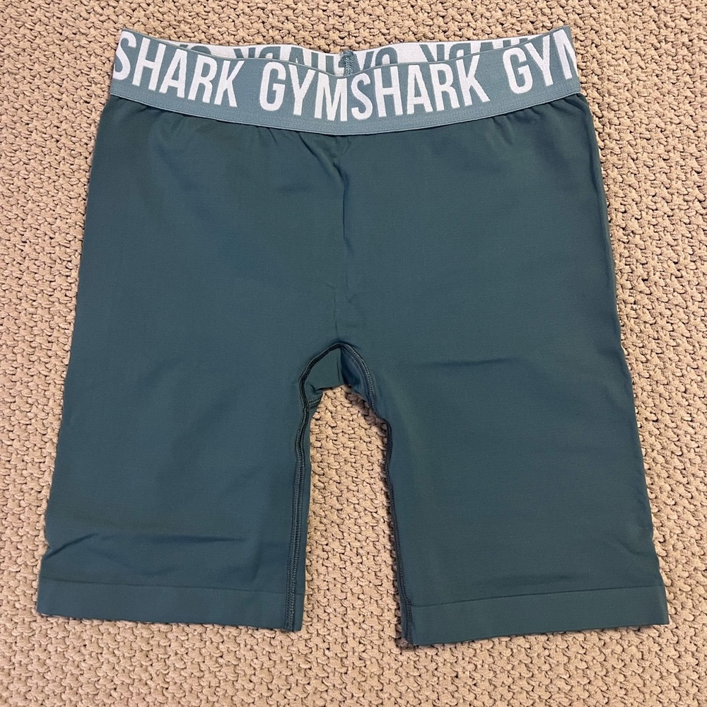 Gymshark Fit Seamless Cycling Shorts - Dark Green